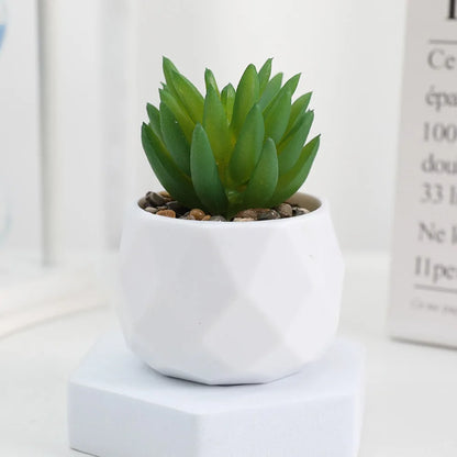 Artificial Mini Succulent Bonsai Plant