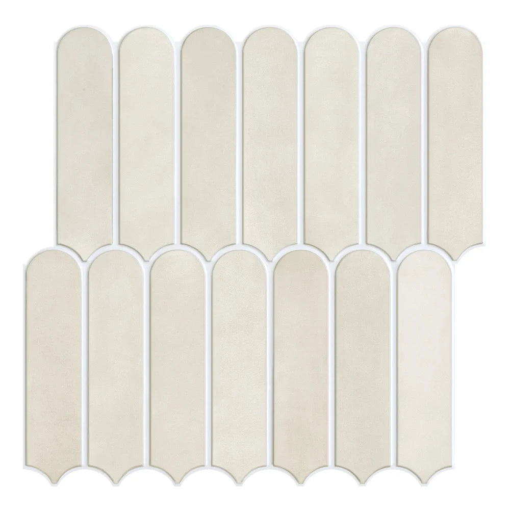 3D Fish Scale Tile Stickers