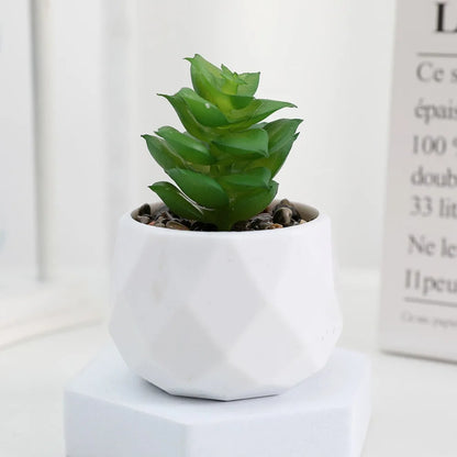 Artificial Mini Succulent Bonsai Plant