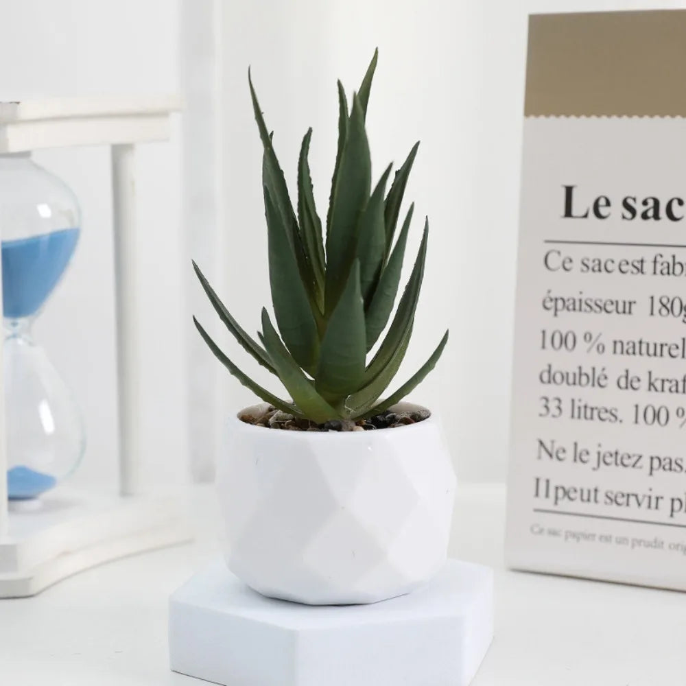 Artificial Mini Succulent Bonsai Plant