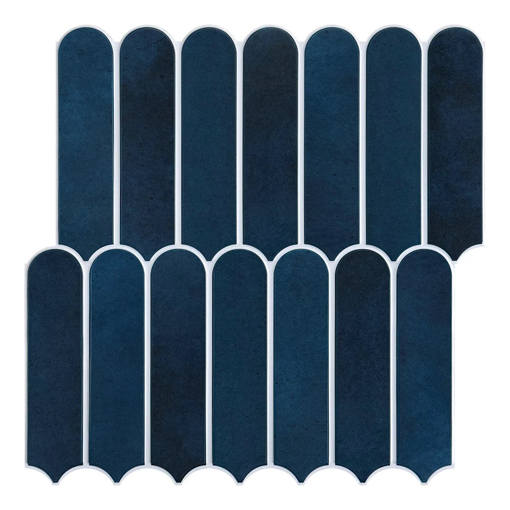 3D Fish Scale Tile Stickers