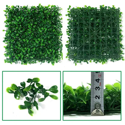 Artificial Boxwood Hedge Wall Panels