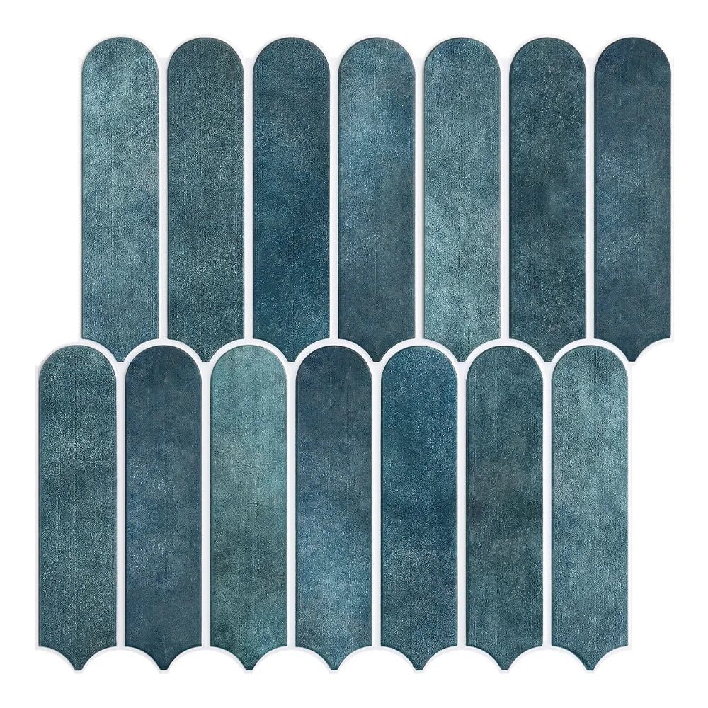 3D Fish Scale Tile Stickers