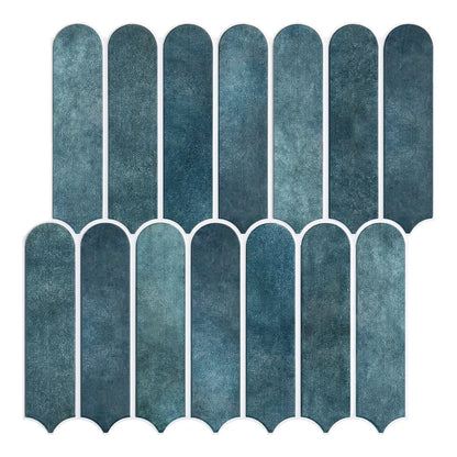 3D Fish Scale Tile Stickers