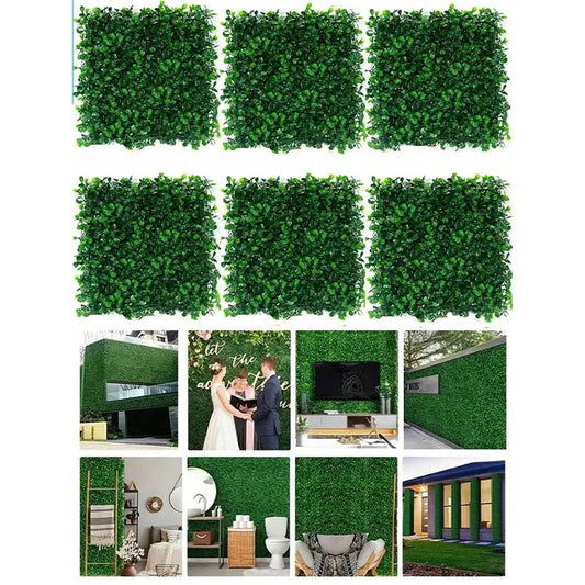 Artificial Boxwood Hedge Wall Panels